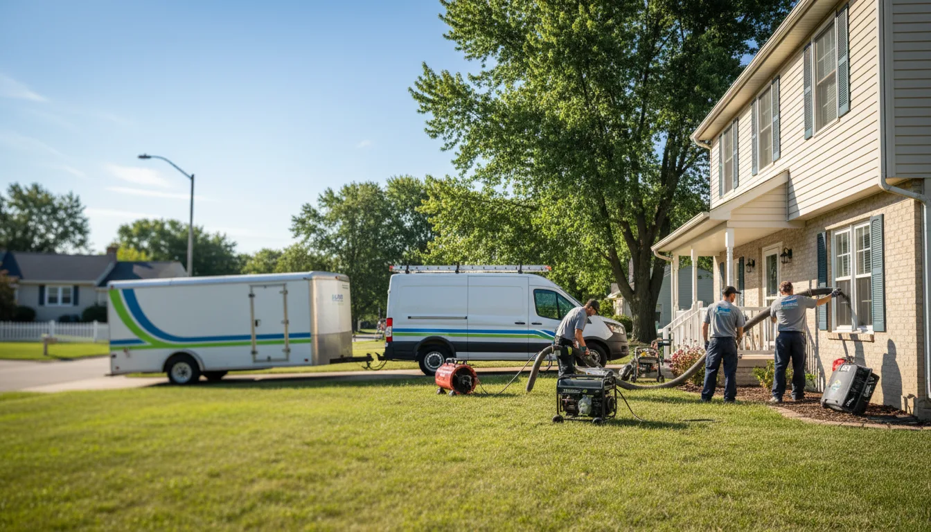 Flooded Basement Restoration And Cleanup With Repair in Lewis, NY near me